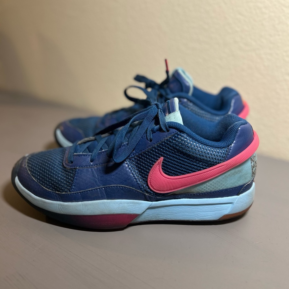 Nike Ja Morant NY Vs NY Blue and Electric Pink